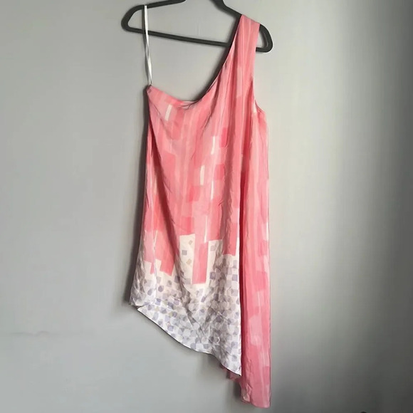 NWT Anthropologie Maeve Avalonne Dress One Shoulder - Picture 4 of 9